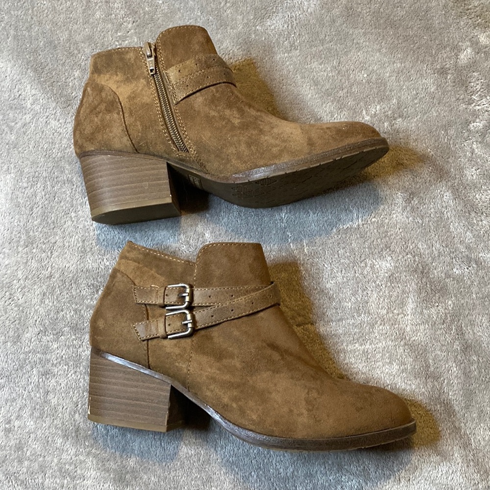 Sonoma Side Zip Booties Sz 8.5